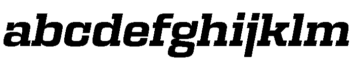 Egitto Semi Extended Bold Italic FONT