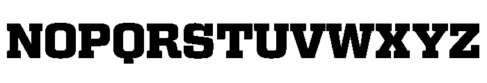Egitto Semi Extended Extra Bold Font UPPERCASE