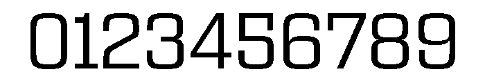Egitto Semi Extended Regular Font OTHER CHARS