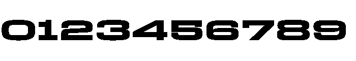 Egitto Super Wide Extra Bold Font OTHER CHARS