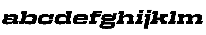 Egitto Wide Extra Bold Italic FONT