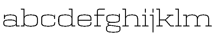 Egitto Wide Extra Light FONT