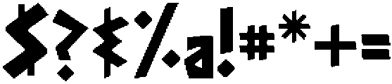 Ehad otf (400) Font OTHER CHARS