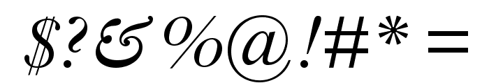 EhrhardtMTStd-Italic Font OTHER CHARS