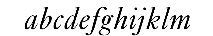 EhrhardtMTStd-Italic Font LOWERCASE