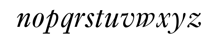 EhrhardtMTStd-Italic Font LOWERCASE