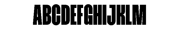 EHZELNOT Regular Font UPPERCASE