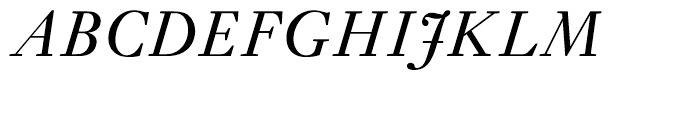 Ehrhardt Italic Font UPPERCASE