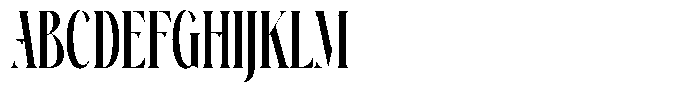 Ehkofa Regular Font UPPERCASE