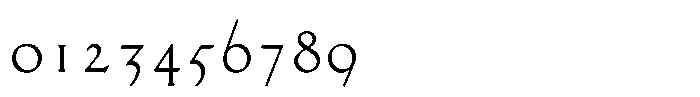 Ehmcke Elegance Font OTHER CHARS