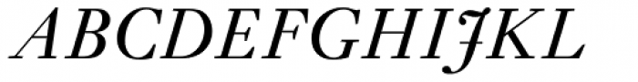 Ehrhardt MT Italic Font UPPERCASE