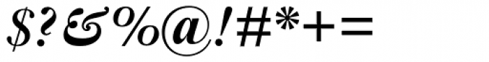 Ehrhardt MT SemiBold Italic Font OTHER CHARS