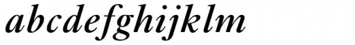 Ehrhardt MT SemiBold Italic Font LOWERCASE
