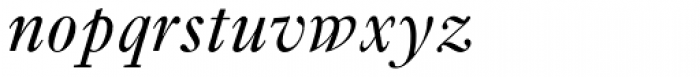 Ehrhardt Pro Italic Font LOWERCASE