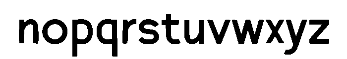 Eighty Regular Font LOWERCASE