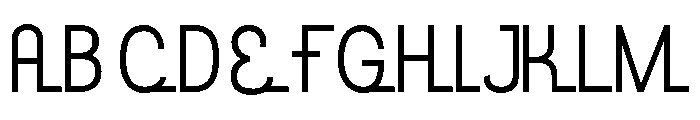 Eimaan  Regular Font UPPERCASE