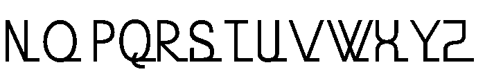 Eimaan  Regular Font UPPERCASE