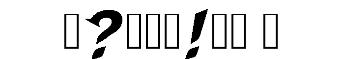 Eisa Regular Font OTHER CHARS