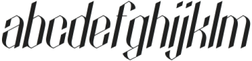 Eighart Italic otf (400) Font LOWERCASE