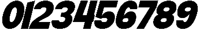 EightStar Italic otf (400) Font OTHER CHARS