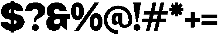 EightStar otf (400) Font OTHER CHARS