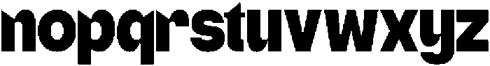 EightStar otf (400) Font LOWERCASE