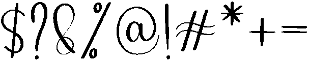 Eighteen Regular otf (400) Font OTHER CHARS