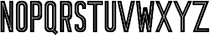 Eighties otf (400) Font UPPERCASE