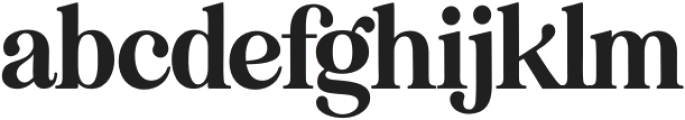 EightiesComeback-Bold otf (700) Font LOWERCASE