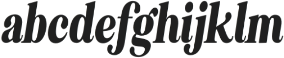 EightiesComeback It Black Ultra Condensed otf (900) Font LOWERCASE