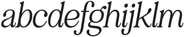 EightiesComeback It Light Condensed otf (300) Font LOWERCASE