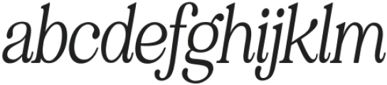 EightiesComeback It Light Extra Condensed otf (300) Font LOWERCASE