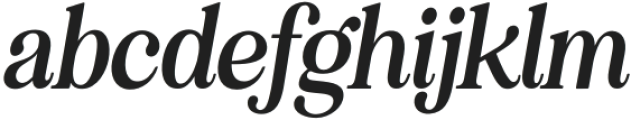 EightiesComeback It Semi Bold Condensed otf (600) Font LOWERCASE
