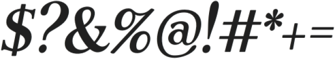 EightiesComeback It Semi Bold Semi Condensed otf (600) Font OTHER CHARS