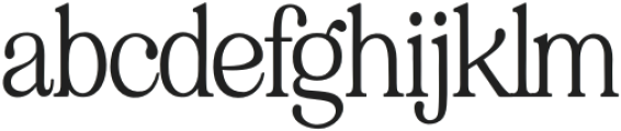 EightiesComeback Light Condensed otf (300) Font LOWERCASE