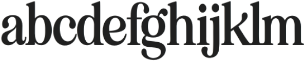 EightiesComeback Semi Bold Condensed otf (600) Font LOWERCASE