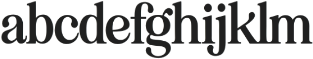 EightiesComeback Semi Bold Semi Condensed otf (600) Font LOWERCASE