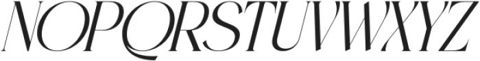 Eighty & Costina Italic Italic otf (400) Font UPPERCASE