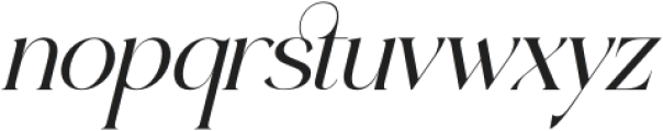 Eighty & Costina Italic Italic otf (400) Font LOWERCASE