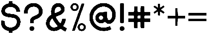 Eighty Regular otf (400) Font OTHER CHARS