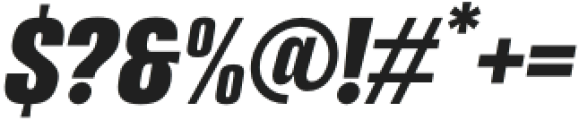 EightyGrams-Italic otf (400) Font OTHER CHARS