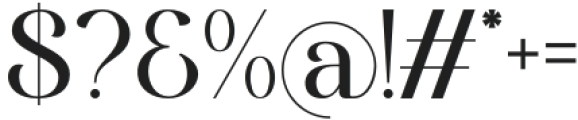Eilaria Regular otf (400) Font OTHER CHARS