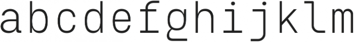 Eingrantch Mono Regular otf (400) Font LOWERCASE