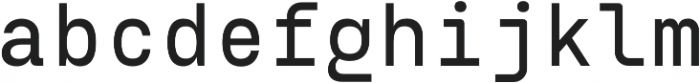 Eingrantch Mono Semi Bold otf (600) Font LOWERCASE