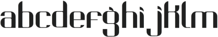 Eithan Coulhon Regular otf (400) Font LOWERCASE