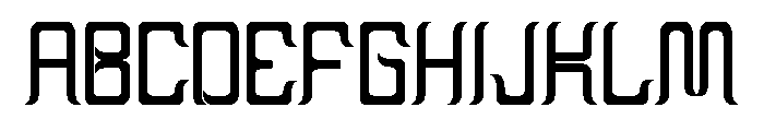 EID AL-FITR 1 Font UPPERCASE