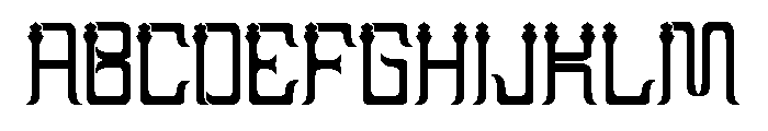 EID AL-FITR 2 Font UPPERCASE