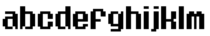 Eight Bit Dragon Font LOWERCASE