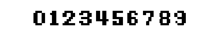 Eight-Bit Madness Font OTHER CHARS