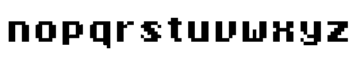 Eight-Bit Madness Font LOWERCASE